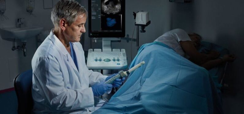 Ultrasound of the prostate through the rectum is an informative method for diagnosing prostatitis