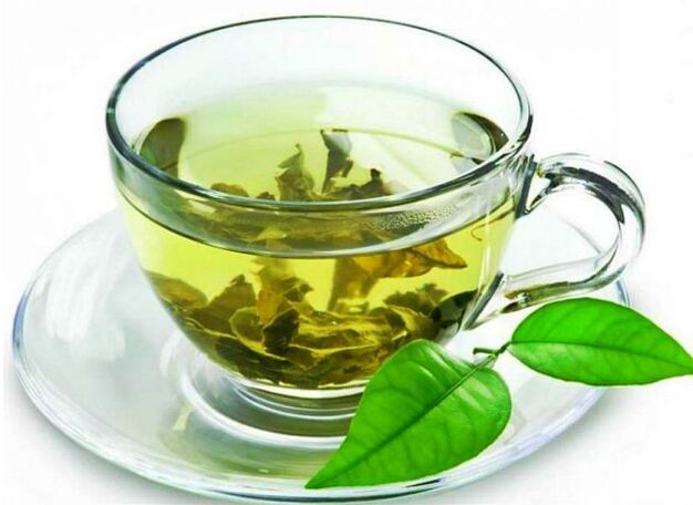 Green tea is a healthy drink for men, rich in vitamins